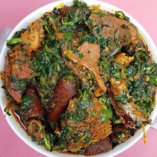 Royalty's Kitchen native soup with assorted meat